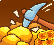 Mine Gold card art